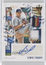 2020 Diamond Kings DK Material Signatures Gold 63/99 Lewis Thorpe Auto 2id