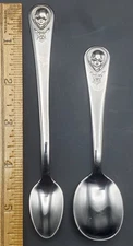 Vintage Oneida GERBER Infant Feeding & Toddler Spoons Set of 2