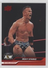2024 Upper Deck AEW All Elite Wrestling Exclusives 65/100 Ricky Starks #9 0gl1