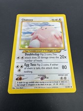 Pokemon TCG Chansey Uncommon Neo Destiny 31/105 LP Yuka Morii on eBay