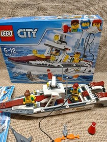 LEGO City Fishing Boat 60147 With Instructions and box!