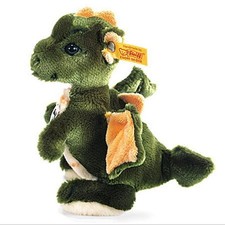 Steiff Dragon Rowdy Plush Toy 6.7" Unused with Tag Damage