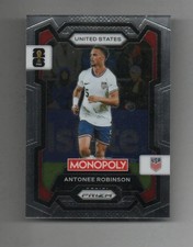 2026 Prizm Monopoly FIFA World Cup Soccer Antonee Robinson #52 United States