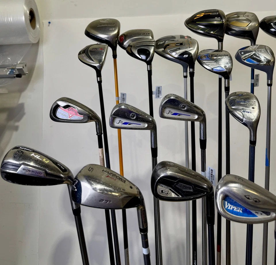 Wholesale Lot of 24 Golf Clubs - Drivers, Woods, Hybrids and Single Irons - Image 3 of 4