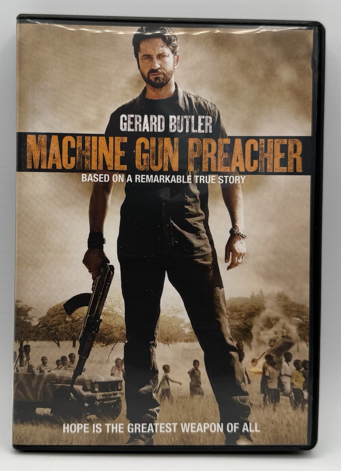 Machine Gun Preacher DVD Widescreen Gerard Butler Based On True Story 2011