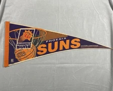 Vintage Phoenix Suns NBA Felt Pennant 90s Wincraft Western Confere