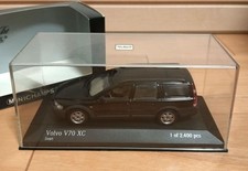 MINICHAMPS 1/43 Volvo V70 XC schwarz limitiert 2.400 Teile Modellauto
