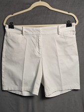 Talbots Perfect Short White 6