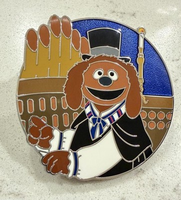 Haunted Mansion Victor Rowlf Dog Muppets Disney Park Day Disneyland Mystery Pin