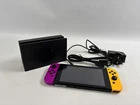 Nintendo Switch Console Neon Orange/ Purple Joy-Cons #1215975