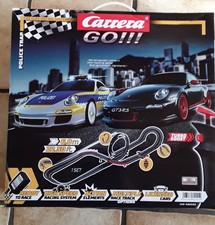 Carrera GO! Porsche Carrera 911 GT3 RS/911 Polizei Police Trap 6,8 m Turbo NEU