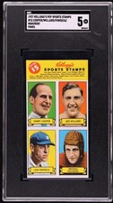 1937 Kellogg's PEP Sports 4-in-1 Panel #15 Bronko Nagurski SGC 5 - 2nd Highest