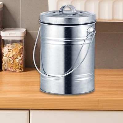 Kitchen Compost Bin Waste Recycling 3L Capacity Practical Food Waste Bin