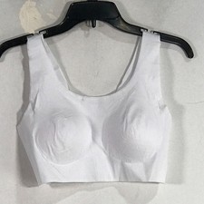 Bali Comfort Revolution Comfort Bra, Women's Size M - White