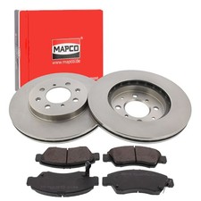 MAPCO BREMSSCHEIBEN 258mm + BELÄGE VORNE passend für HONDA CITY JAZZ | 47522
