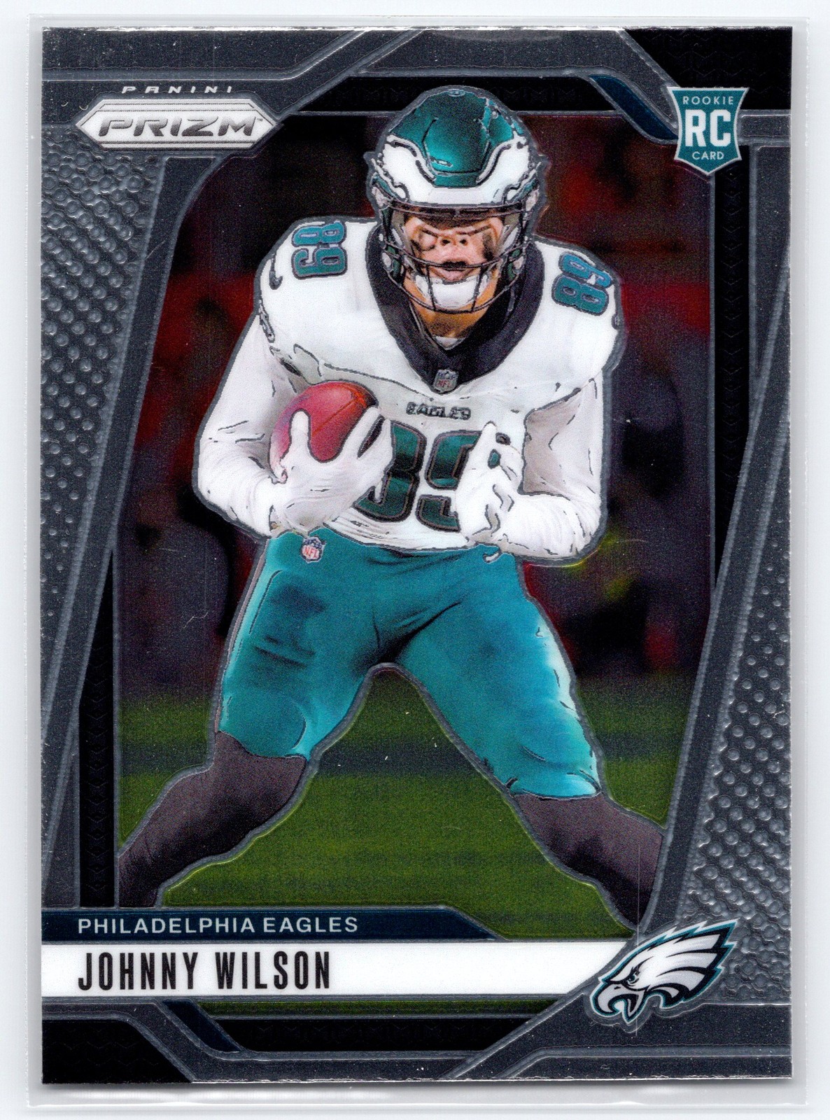 2024 Panini Prizm #355 Johnny Wilson Philadelphia Eagles Rookie