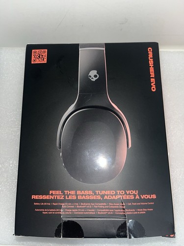 Skullcandy Crusher Evo Wireless Over-Ear Headset - True Black - C - 第 2/8 張圖片