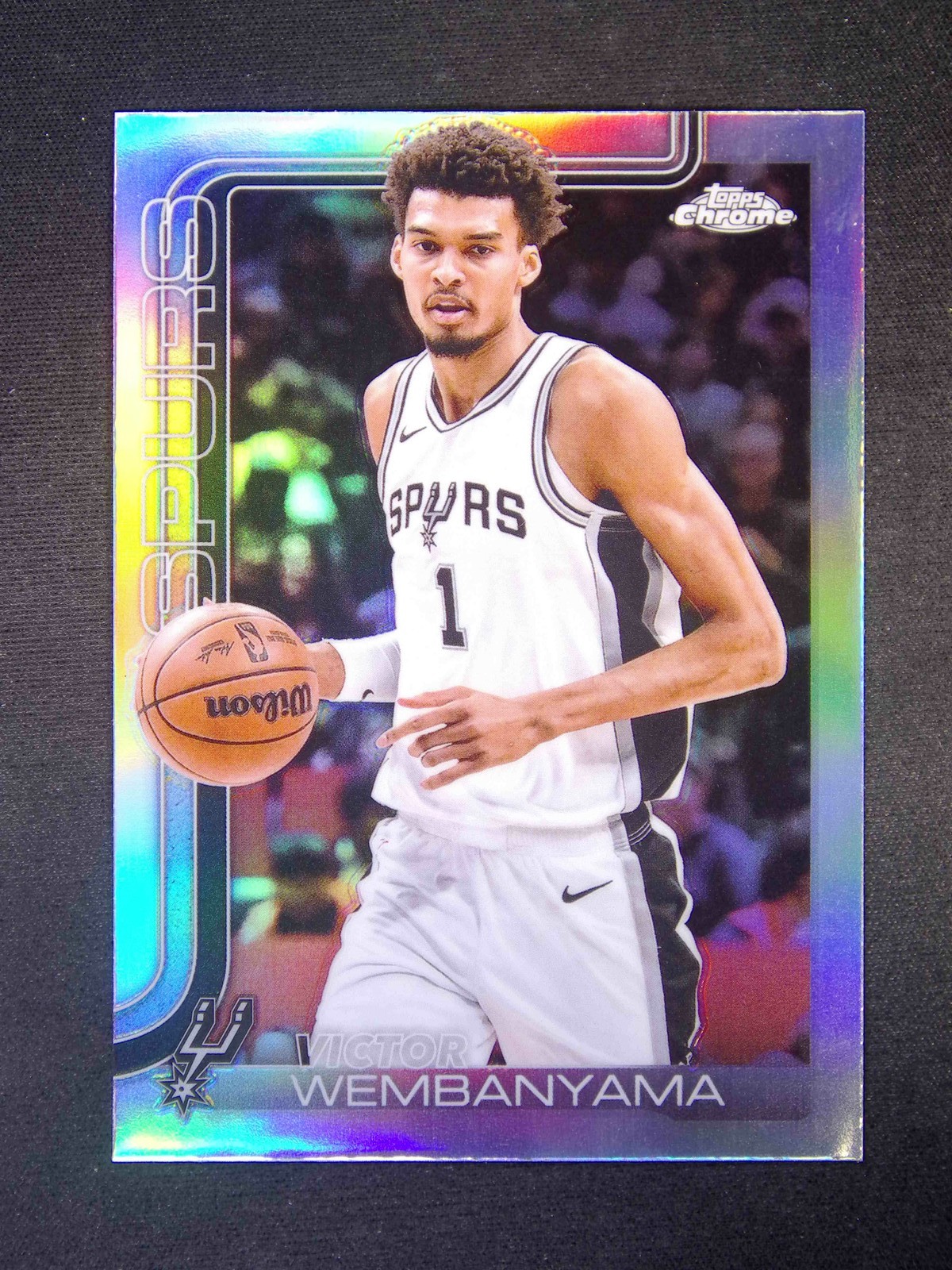 2025-26 Topps Chrome Victor Wembanyama #221 Refractor