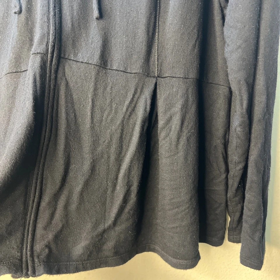 Soma Live Lounge XX Grande Chaqueta Negra Sudadera con Capucha XXL Elastizada Acogedora Otoño Foto 2 de 4