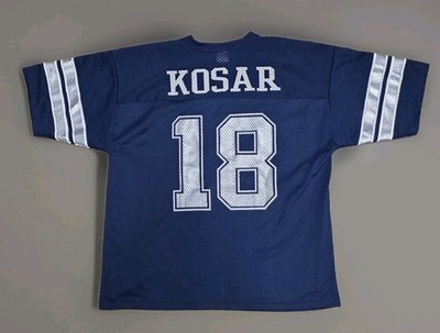 VINTAGE NFL Dallas Cowboys Bernie Kosar #18 Logo 7 Jersey, Size Large - USA