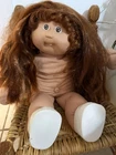 Vintage 1978, 1982 Cabbage Patch Doll Cornsilk Red Hair W Dimples & Tooth