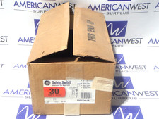 New GE THN3361R 3 Phase 30 Amp 600 Volt Non Fused NEMA 3R Disconnect D1012