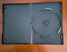 SLIM Black Single DVD Cases 7MM Lot of 10 cases