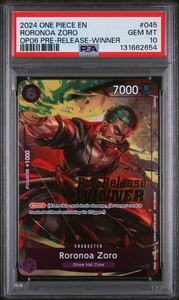 Zoro Pre Release Winner | eBay