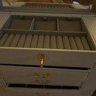 Jewelry Box Large for Women: 6 Layers 5 Drawers Organizer with Mirror 12 x 13 — photo 4