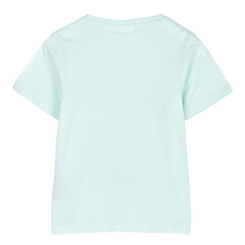 Turquoise Short Sleeve T-Shirt Single Jersey Stitch - 8 Years | Female Cerdà - Picture 2 of 2