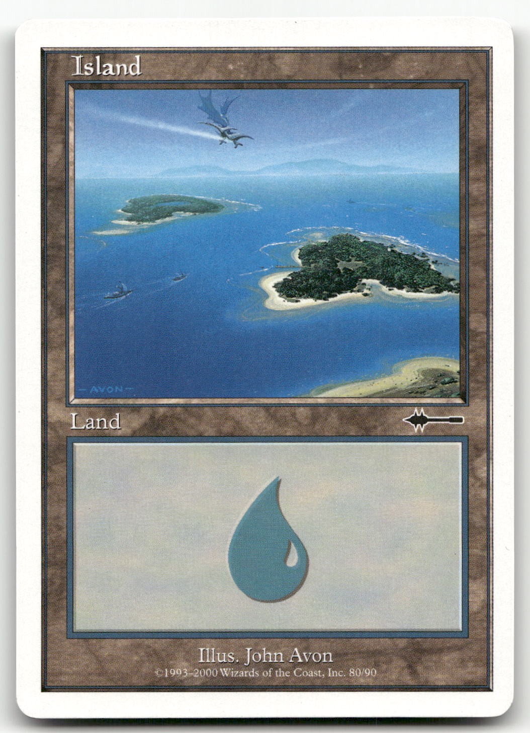 Island (80) #80 (LP) Beatdown Box Set BTD Magic MTG