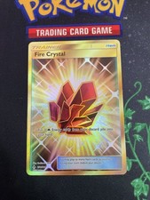 Pokémon TCG Fire Crystal Secret Rare Sun & Moon Unbroken Bonds 231/214 NM