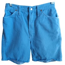 Vintage Women's Shorts 25" 1960's High-Waisted Denim Country Gal Farm Chore USA