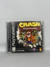 Crash Bandicoot Sony PlayStation 1 PS1 Complete CIB Black Label Tested✅