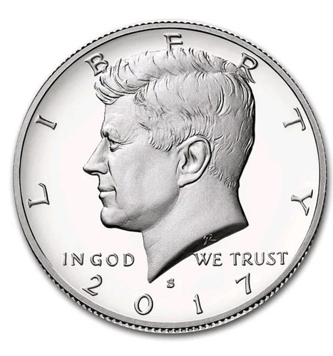 2017-S Silver Kennedy Half Dollar Gem Proof