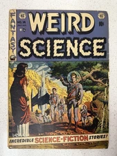WEIRD SCIENCE #14 (1952) - GOLDEN AGE SCI-FI GENDER TRANSITION STORY