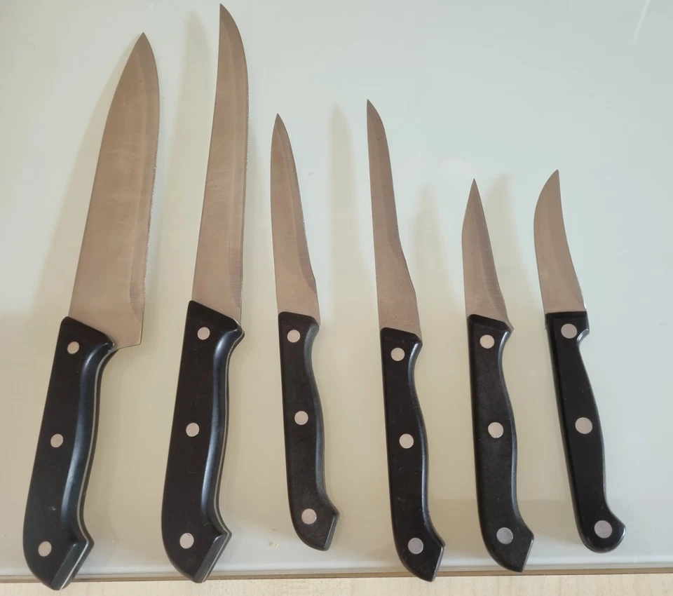 6teiliges Küchenmesser Set Edelstahl rostfrei SBS exclusiv® + Altenbach® - Bild 4 von 4