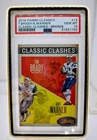 2016 PANINI CLASSICS TOM BRADY KURT WARNER CLASSIC CLASHES BRZ PSA 10 GEM-MINT