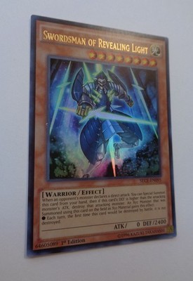 Swordsman of Revealing Light SECE-EN095 (Ultra Rare, 1st Ed, Lightly Played LP)