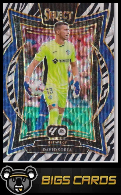 2024-25 Panini Select La Liga #45 David Soria Zebra CASE HIT