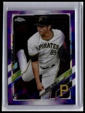 2021 Topps Chrome Sapphire Edition #612 Miguel Yajure Purple SSP