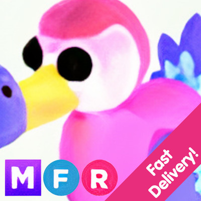 Dodo   Mega Neon Fly Ride MFR   US Seller Adopt From Me Today