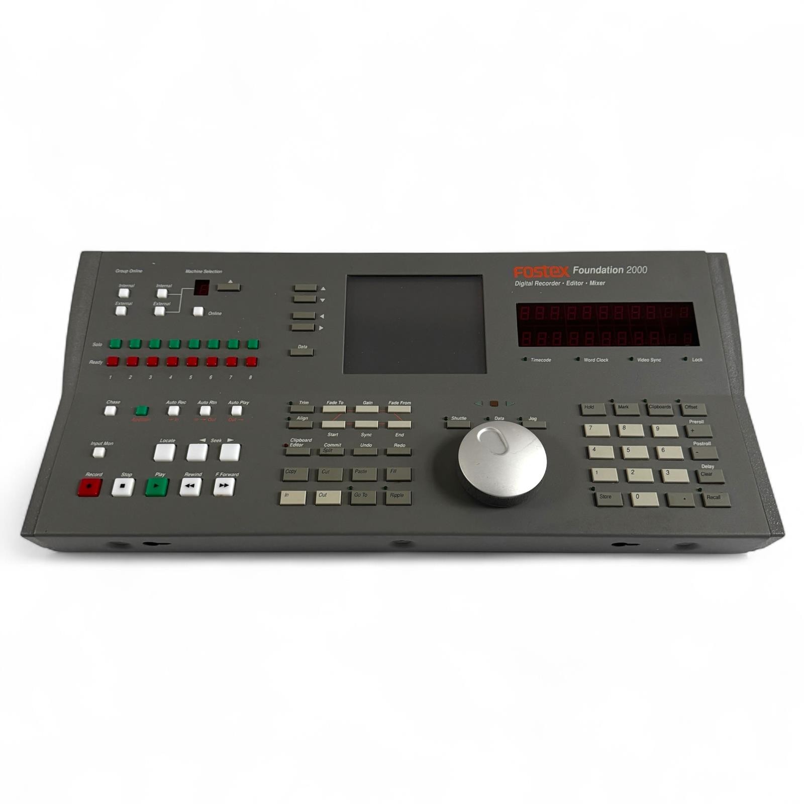 Fostex Foundation 2000 Digital Recorder Editor Mixer NTSC Pro Audio
