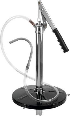 Lever-Action Bucket Pump for 5 Gallon Pails, Black Oil and Heavy Fluids Pump