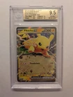 Pokémon Pikachu ex 106 SVP Battle Academy 2024 EX Holo BGS 9.5