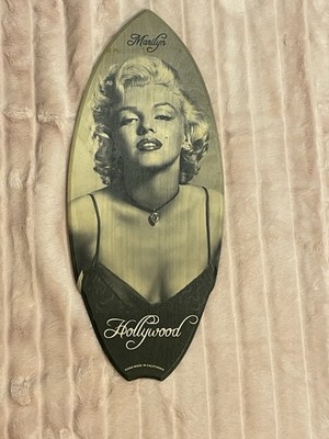 Mini Surfboard Marilyn Monroe Made In California See Pics Wear/Details