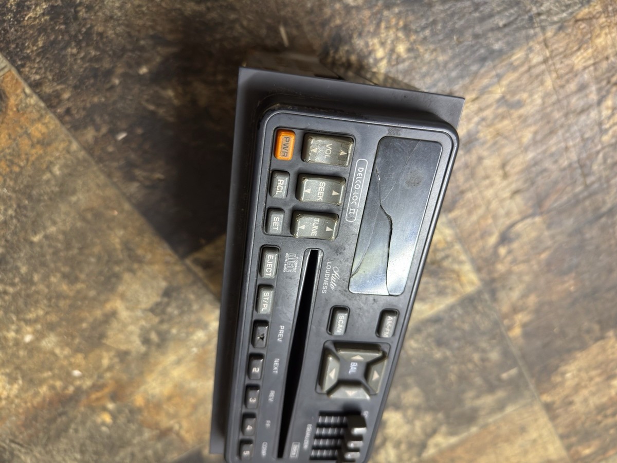 1989-92 Pontiac Firebird Trans Am Delco factory U1A CD Radio Grand
