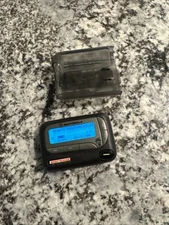 Vintage Motorola + CASE Flex Pager Belt Clip Holder A05CMB5812AA Powers On