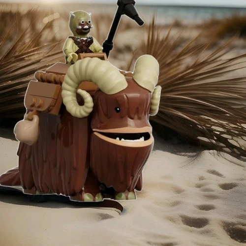 BANTHA TATOOINE Custom TUSCAN RAIDERS C0MPATlBLE FIGURES Star Wars Big figure