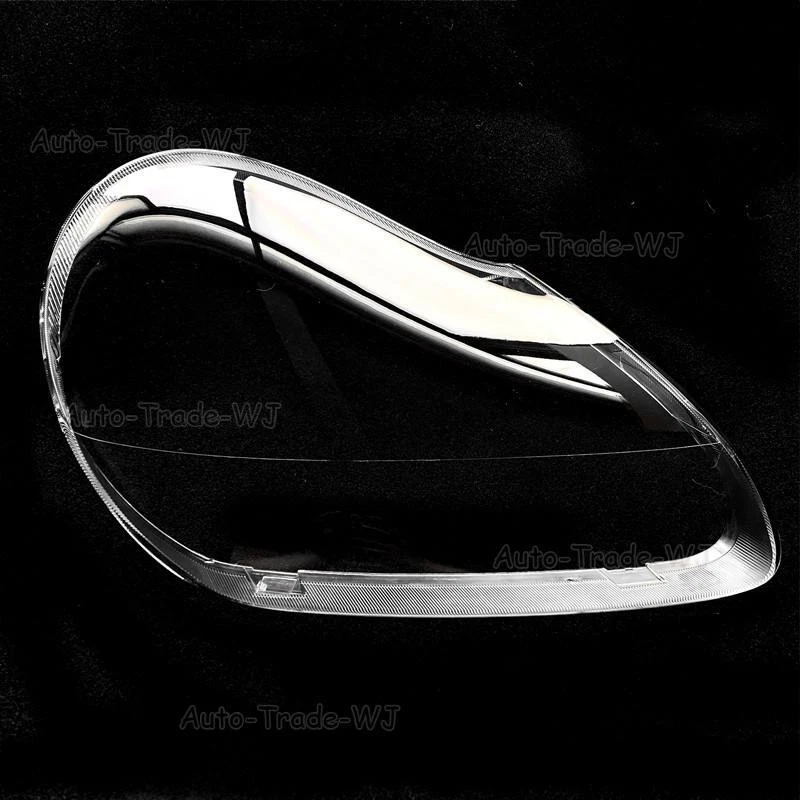 2PCS Car Headlight Lens Cover Shell+Glue Clear For Porsche Cayenne 2003-2006 Foto 3 de 4